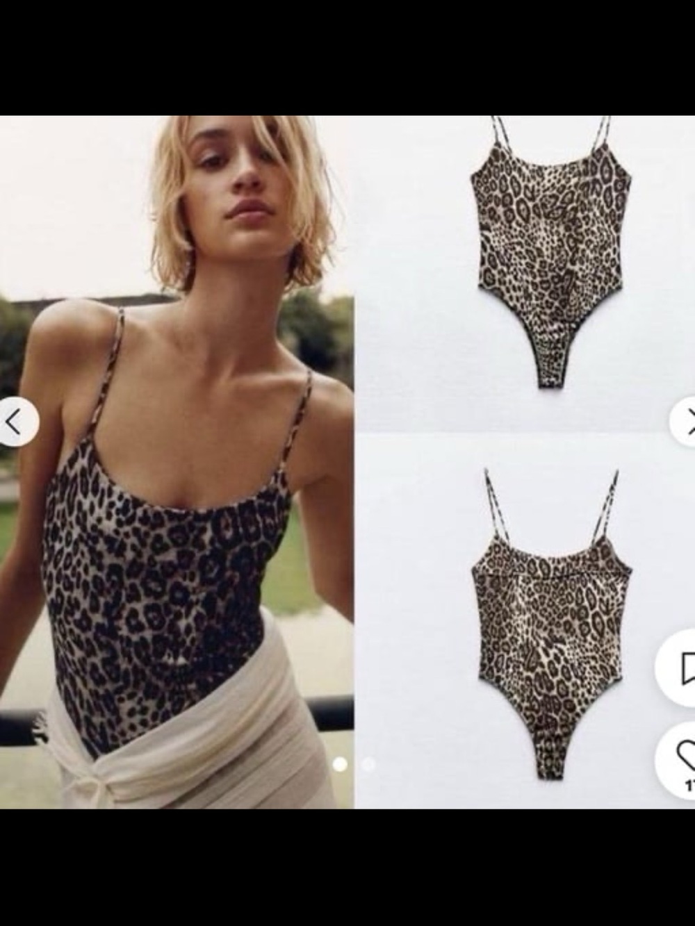 Zara bodysuit